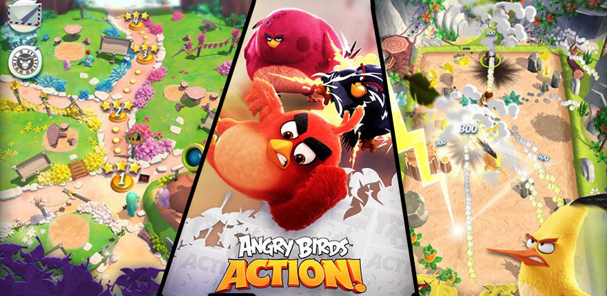 Angry Birds Action! กลับมาอีกครั้งตามคำเรียกร้องให้สนุกกันแน่ เร็วๆนี้