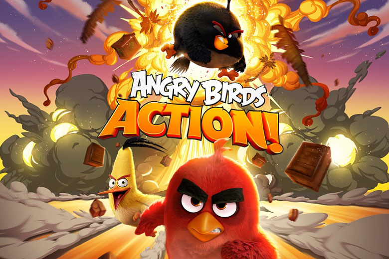 ภาคใหม่นกจอมเหวี่ยง Angry Birds Action! ลง Android และ iOS แล้ว