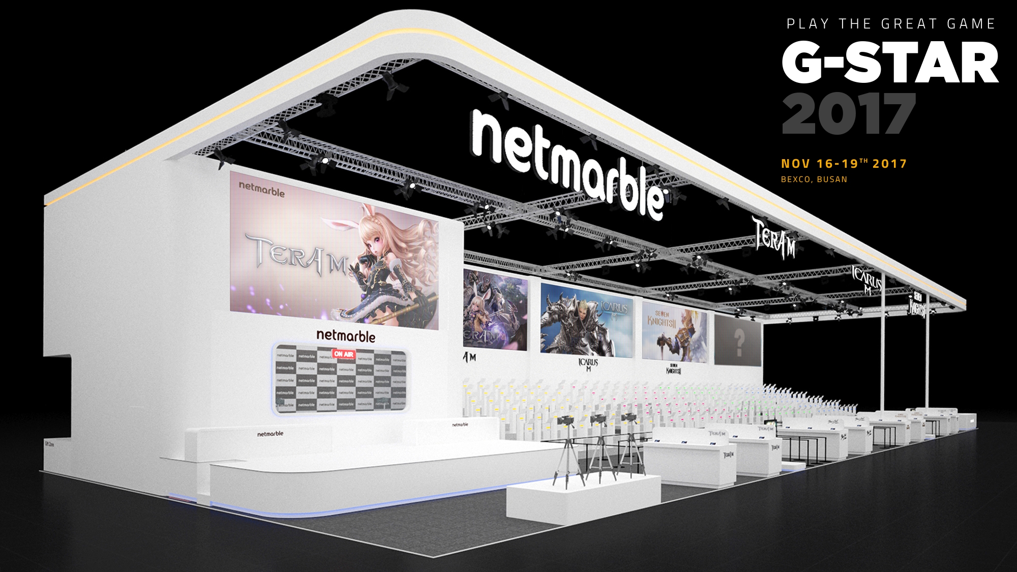 Netmarble G Star 2017 booth
