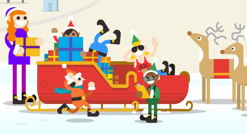 Google Santa Tracker ศึกชิงกล่องของขวัญสไตล์ Battle Royale