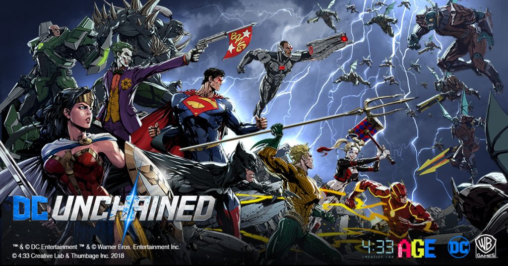 DC Unchained Pre regis Header