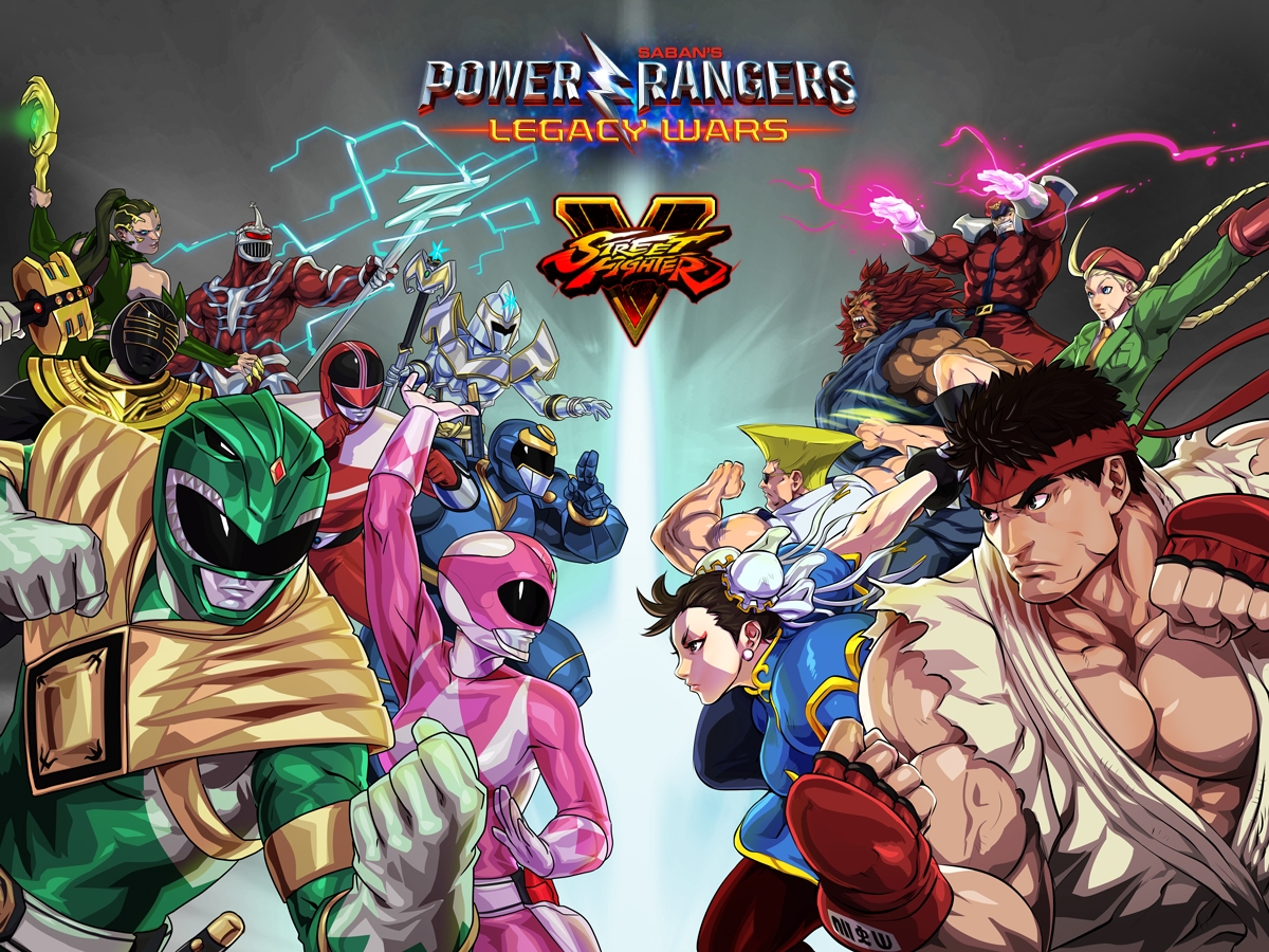 Power Rangers x Street Fighter 04