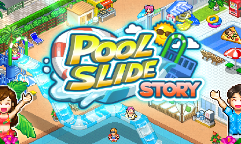 Pool Slide Story เกมมือถือสร้างสวนน้ำในฝัน