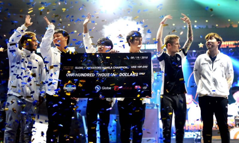 ทีมอีสปอร์ตไทยเกม LOL คว้าแชมป์ Globe Conquerors Manila 2018 เงินรางวัลกว่า 5 ล้านบาท