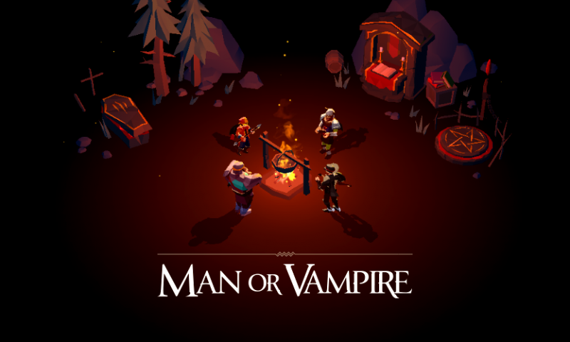 Man or Vampire เกมมือถือแนว RPG การผจญภัยในโลกแห่งราตรี