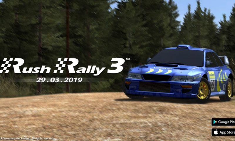 Rush Rally 3 ขาซิ่งไม่ควรพลาดเกมมือถือรถแข่งเตรียมเปิด 29 มีนาคมนี้