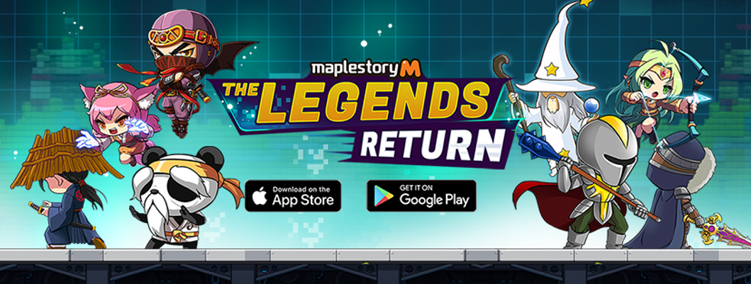 MapleStory M อัพเดทดันเจี้ยนใหม่สุดมันส์ The Legends Return