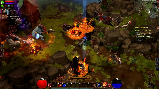 Torchlight2 for consoles gameplay 01