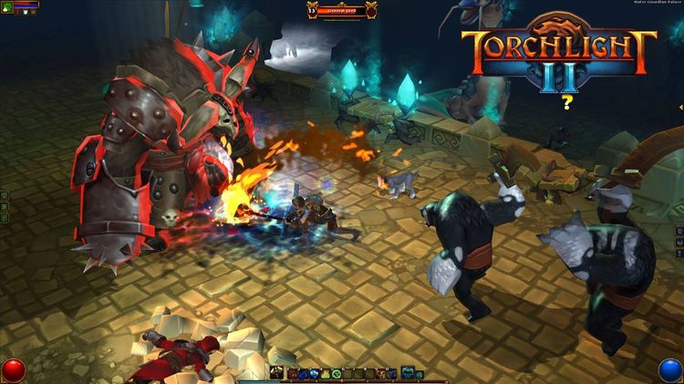 Torchlight2 for consoles gameplay