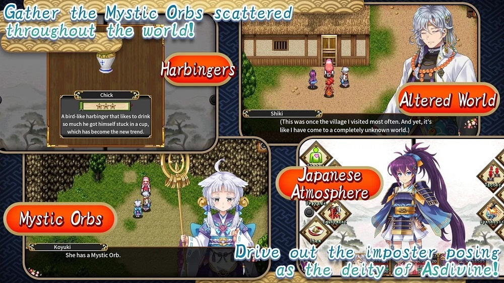 Asdivine Kamura game features
