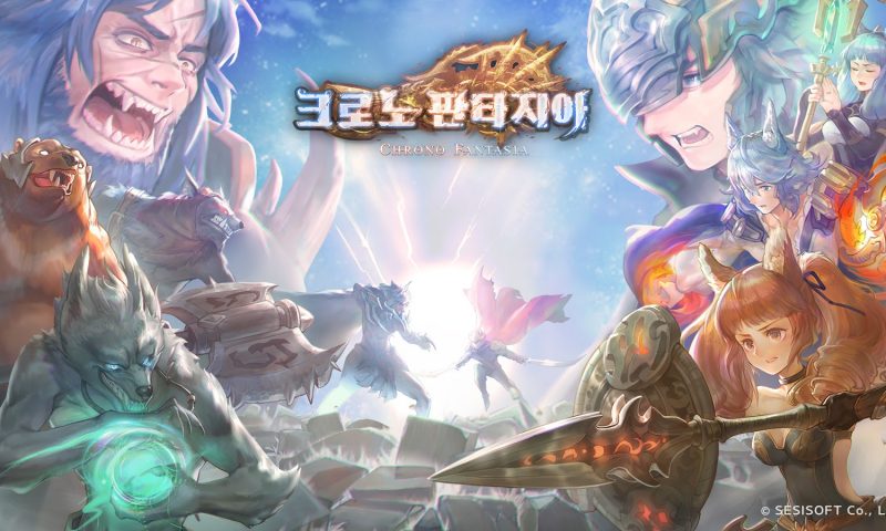 Chrono Fantasia เกมมือถือ RPG ภาพการ์ตูนจากประเทศเกาหลี