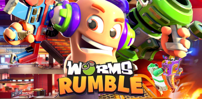 Worms Rumble เกมแนว PVP เรียลไทม์สุดป่วนวางขายบน Steam