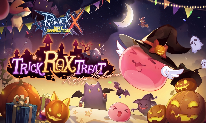 เข้าสู่เทศกาลฮาโลวีนกับอีเวนท์ Halloween Revelry Party ใน Ragnarok X: Next Generation
