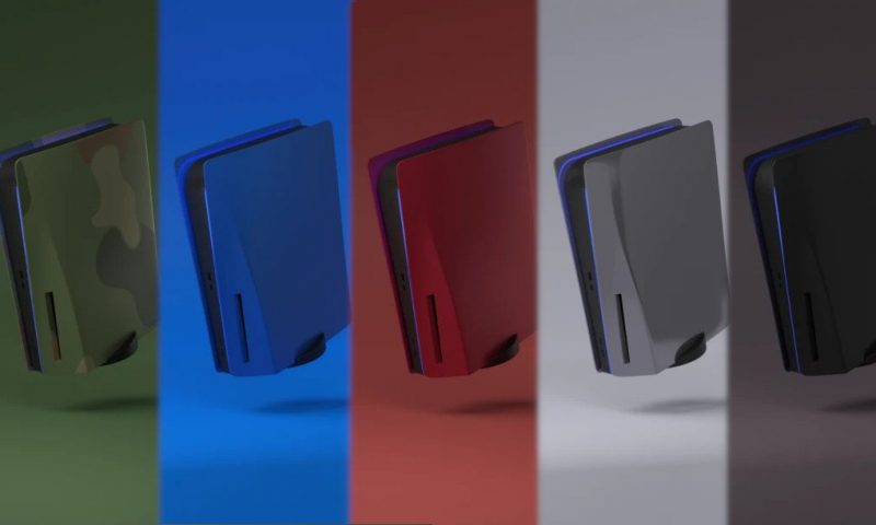 Sony ประกาศยื่นยื่นสิทธิบัตรทำ Faceplates ของ PS5 เองโดยเฉพาะ