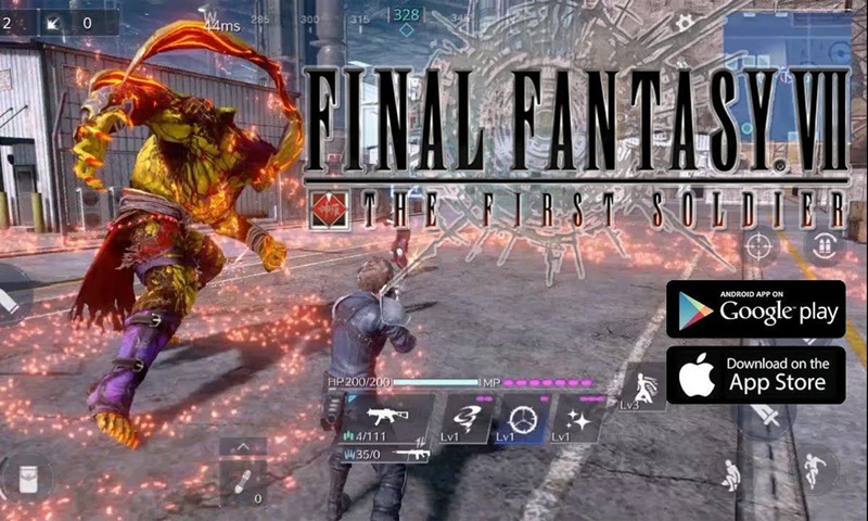 สุดจัด Final Fantasy VII: The First Soldier ล้านแตกแค่เปิดโกลบอลวันแรก