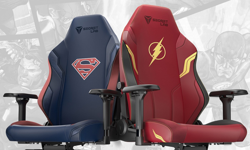 Secretlab จับมือ Superman และ The Flash จาก DC ปล่อยเก้าอี้ลายใหม่สุดเท่