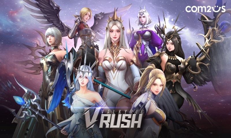 Com2uS ปล่อยเกมใหม่ “Valkyrie Rush” แนว Shooting Idle RPG พร้อมเล่นแล้ววันนี้