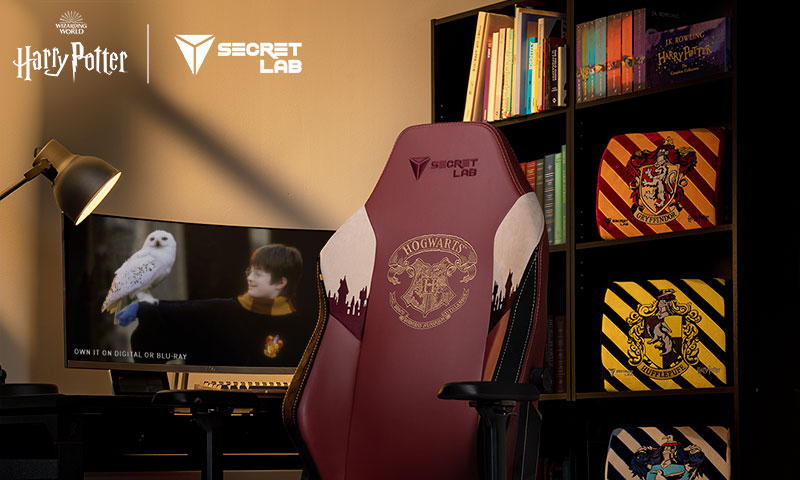 ฉลอง 20 ปีโลกเวทมนต์ Secertlab ปล่อยเก้าอี้รุ่น Harry Potter และหมอนรองเอว