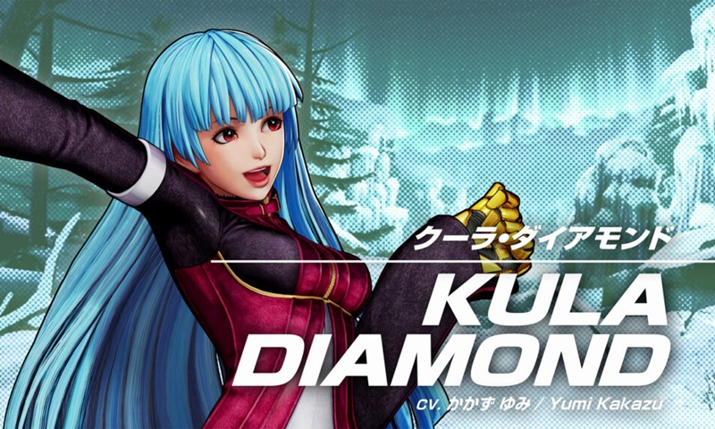 เผยโฉม Kula Diamond สาวนักสู้ผมฟ้าแห่ง The King of Fighters XV