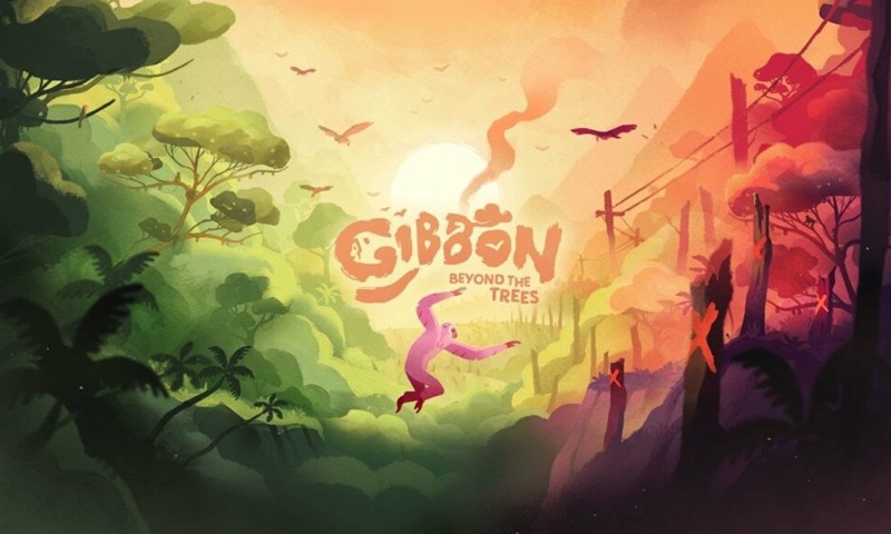 เกมคอนโซลแนวผจญภัยกราฟิกวาดมือ Gibbon: Beyond the Trees พาเข้าป่าไปเป็นราชาลิง (ชะนี) เร็วๆ นี้