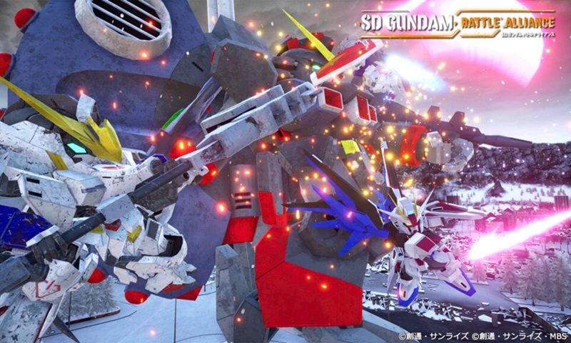 อวดสกรีนช็อตสุดงาม SD Gundam Battle Alliance ขนหุ่นกันดั้มมาถล่มยกจักรวาล
