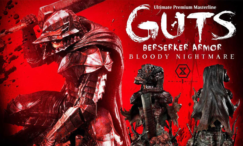 ฟิกเกอร์เกราะคลั่ง “Guts Berserker Armor Bloody Nightmare” ที่โหดเหี้ยมที่สุด !!