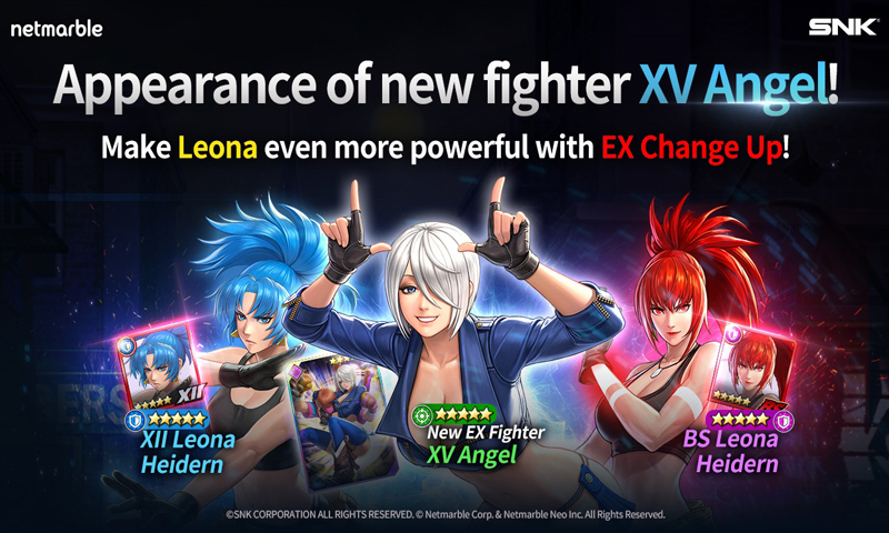 เปิดตัวไฟท์เตอร์ใหม่ ‘แองเจิล EX’ จาก ‘The King of Fighters XV’ กับการต่อสู้สุดมันส์ ใน KOF ALLSTAR