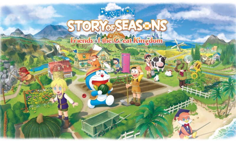 เปิดตัว Doraemon Story of Seasons: Friends of the Great Kingdom เกมปลูกผักทำฟาร์มธีมโดเรม่อน