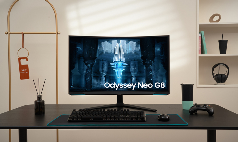 ครั้งแรกของโลก! กับ Odyssey Neo G8 เกมมิ่งมอนิเตอร์จอโค้งระดับ 4K ที่มาพร้อมรีเฟรชเรท 240 Hz ใหม่ล่าสุดจากซัมซุง
