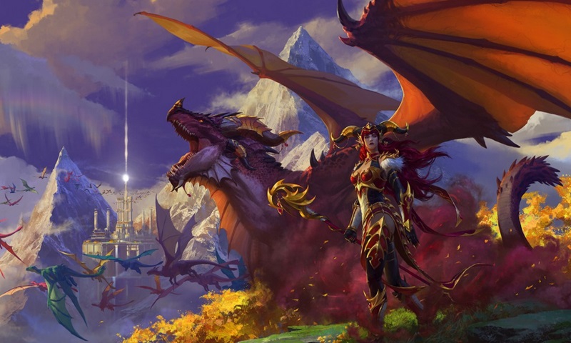 มังกรคำราม World of Warcraft อัปเดตภาคเสริม Dragonflight เร็วๆ นี้