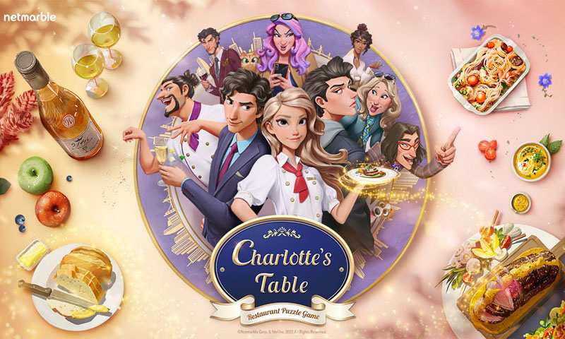 ‘Charlotte’s Table’ เกมใหม่จากค่ายเน็ตมาร์เบิ้ลแนว Puzzle เปิดให้ลงทะเบียนล่วงหน้าแล้ววันนี้ !