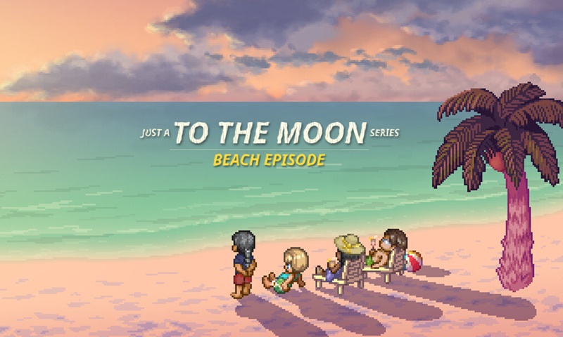 เหนื่อยมาทั้งปีต้องหนีไปพักร้อน Just a To the Moon Series Beach Episode เกมผจญภัย RPG สุดชิลจากซีรีส์  To the Moon