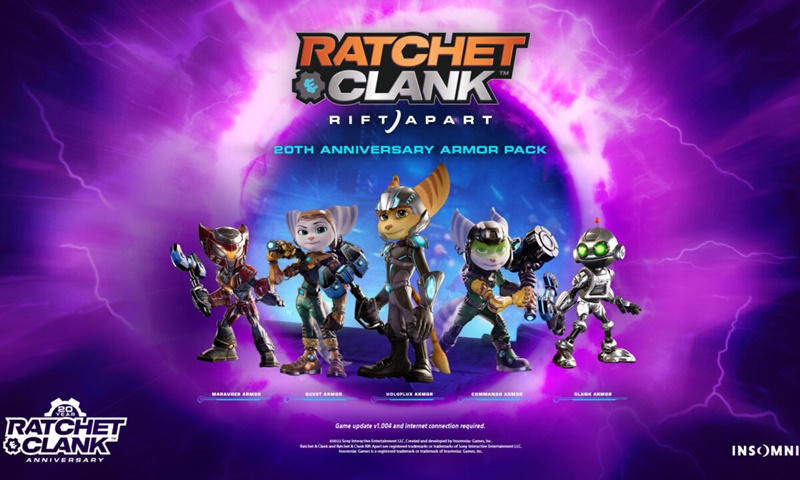 ฉลองอัปเดตใหม่ Ratchet & Clank: Rift Apart แจกไอเท่มเกราะฟรีจุกๆ