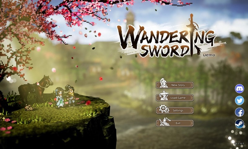 เกมเทพกระบี่พเนจร Wandering Sword ปล่อยเดโมเล่นฟรีบน Steam