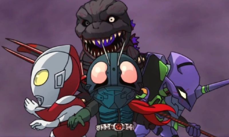 ไอ้มดแดงอาละวาด SD Shin Kamen Rider Rumble เปิดให้บริการบนทุกแพลตฟอร์ม