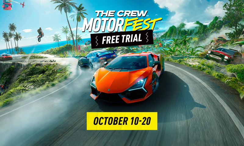 The Crew Motorfest เปิดให้ลองเล่นฟรี 10 ถึง 20 ตุลาคม!