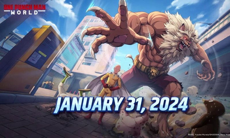 นับถอยหลัง One Punch Man: World ถล่มสโตร์โกลบอลมกราคม 2024