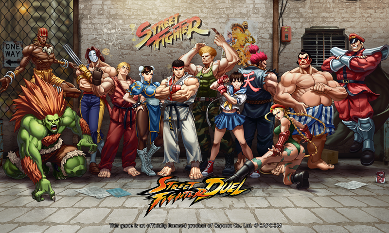 กำหมัด Street Fighter: Duel เปิดลงทะเบียนบนสโตร์ SEA