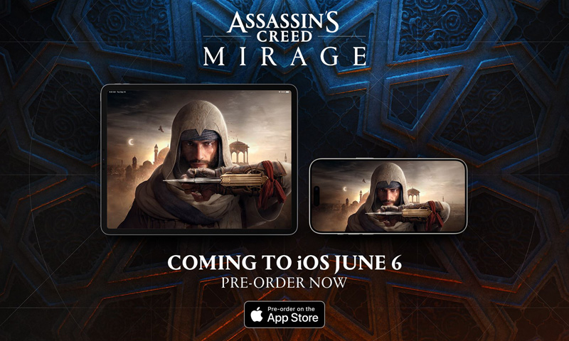 Assassin’s Creed Mirage เปิดตัวบน iOS วันที่ 6 มิถุนายน