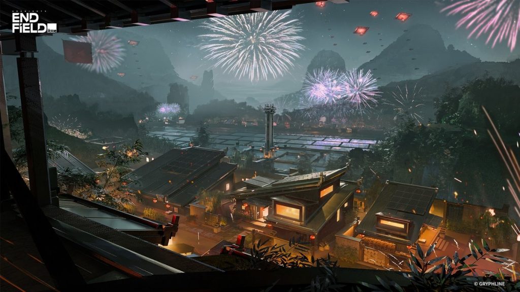 บรรยากาศในเกม Arknights: Endfield