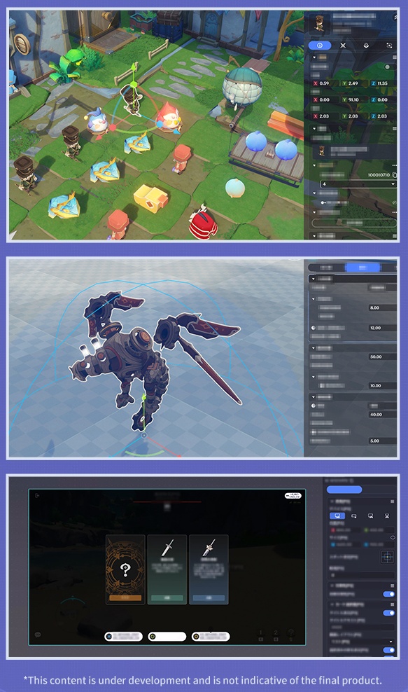 ตัวอย่างระบบสร้างเกมใน Genshin Impact