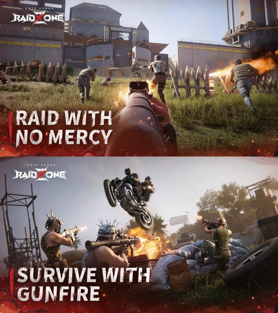 การต่อสู้ระหว่างผู้เล่นในเกม Once Human: RaidZone