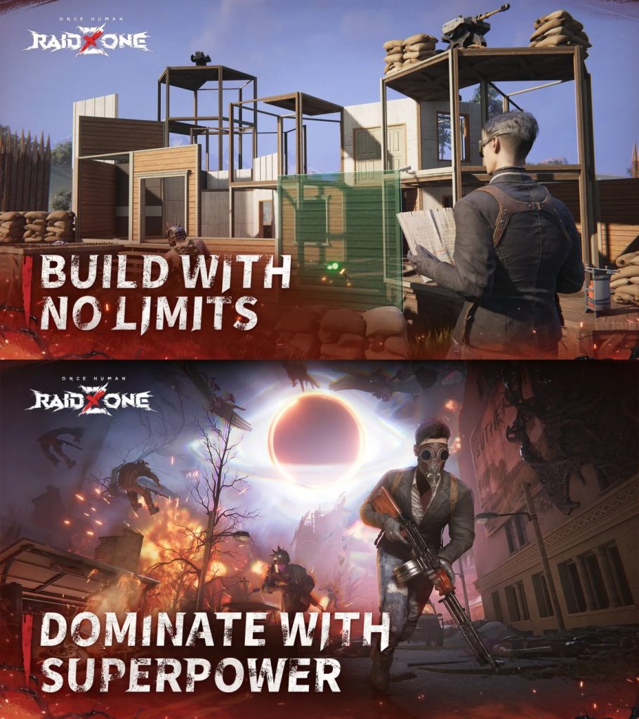 การสร้างฐานและพลังเหนือธรรมชาติในเกม Once Human: RaidZone 