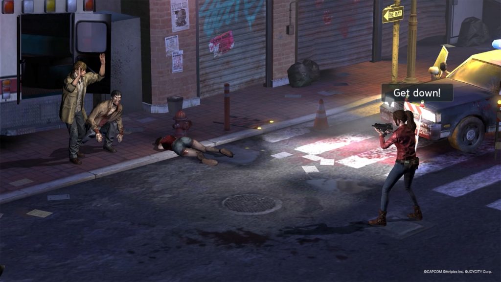 ตัวละครและเรื่องราวในเกม Resident Evil Survival Unit 