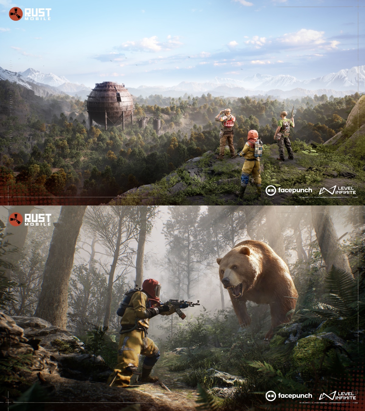 Rust Mobile เกมเอาชีวิตรอดฮิตจาก PC เปิดลงทะเบียนบนมือถือ