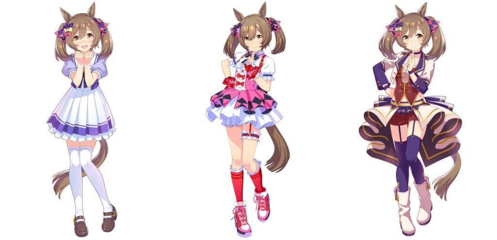 ตัวละคร Smart Falcon ตัวละครสามดาวตัวใหม่ในเกม Umamusume: Pretty Derby