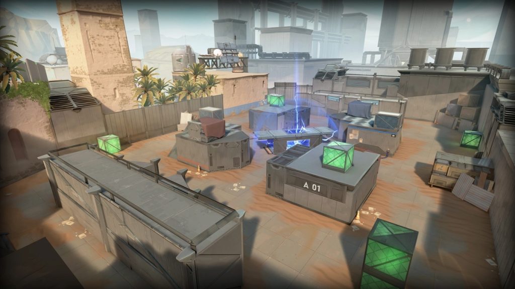 แผนที่บางส่วนที่เล่นได้ในเกม VALORANT Mobile