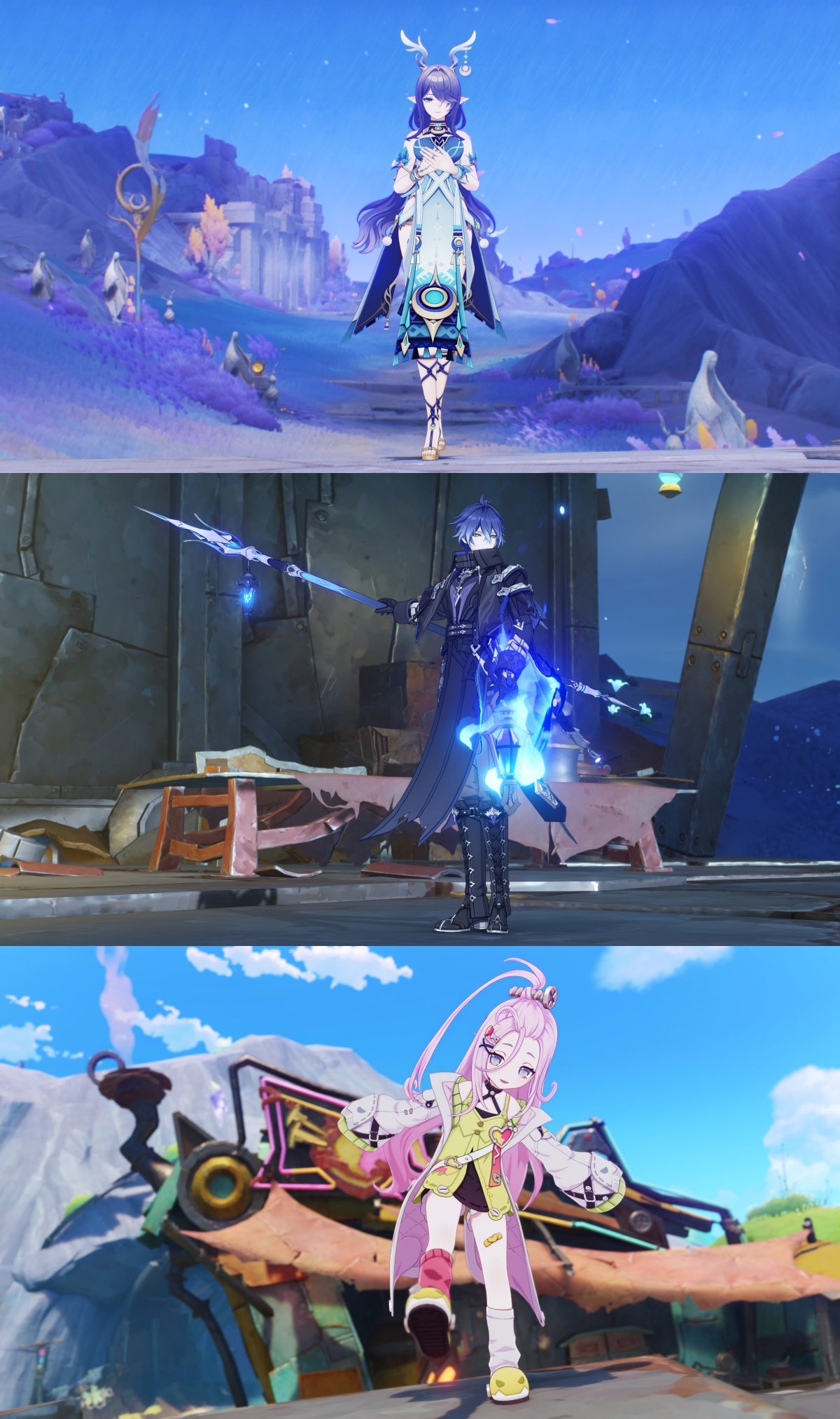 ตัวละครใหม่ในเกม Genshin Impact