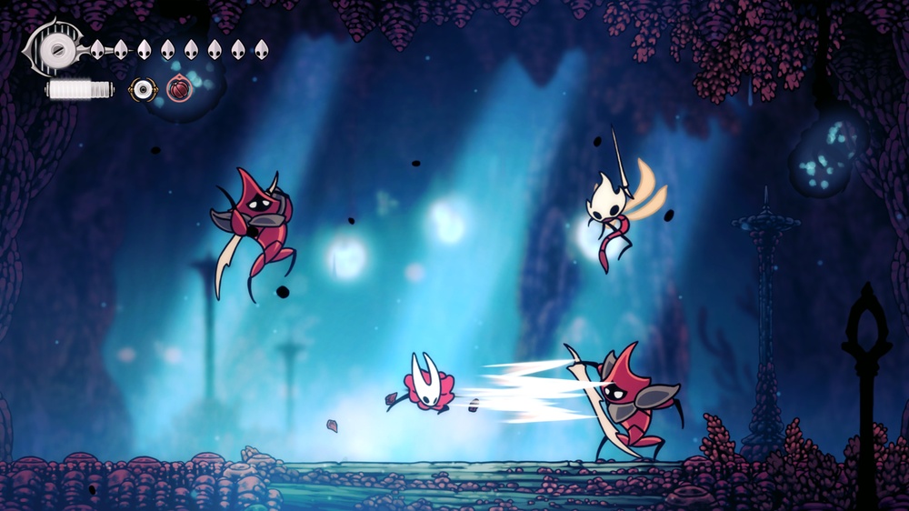 การต่อสู้ในเกม Hollow Knight: Silksong