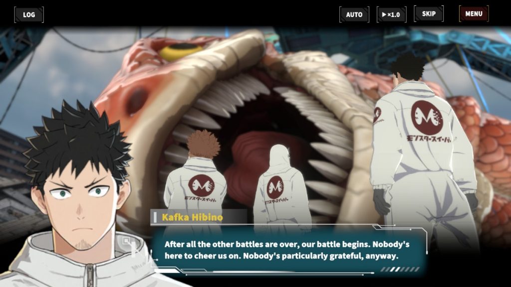 เรื่องราวในเกม Kaiju No.8 The Game